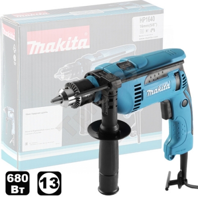 Дрель ударная HP1640 (HP 1640) MAKITA
