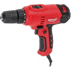 Дрель-шуруповерт WORTEX LX DR 1025 D в кор. 400 Вт, 30 Нм, 2 скор., БЗП 0.8-10 мм, 4 м шнур
