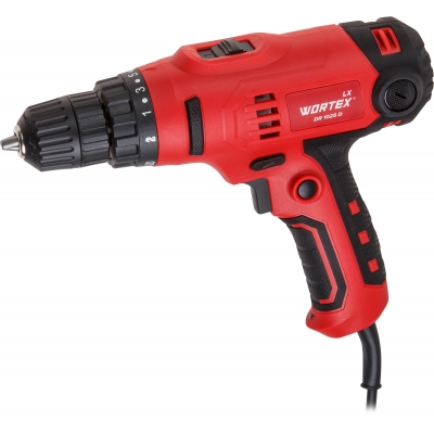 Дрель-шуруповерт WORTEX LX DR 1025 D в кор. 400 Вт, 30 Нм, 2 скор.