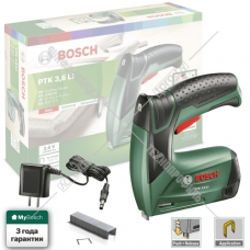 Скобозабиватель аккумуляторный PTK 3,6 LI BOSCH (0603968120)
