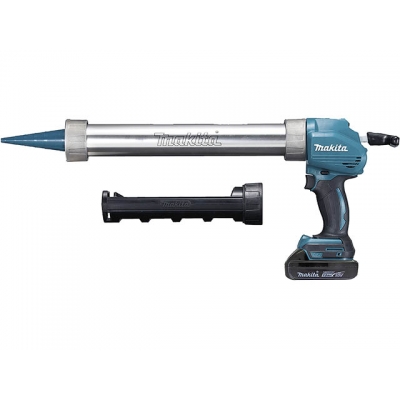 Аккум. пистолет для герметика MAKITA DCG 180 RYE в кор. (18.0 В, 2 акк., 1.5 А/ч Li-Ion)