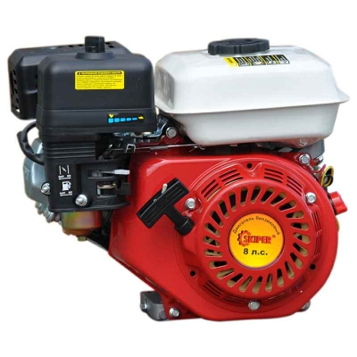 Двигатель бензиновый 170F для культиваторов (8 л.с., шлиц. вал 25мм)