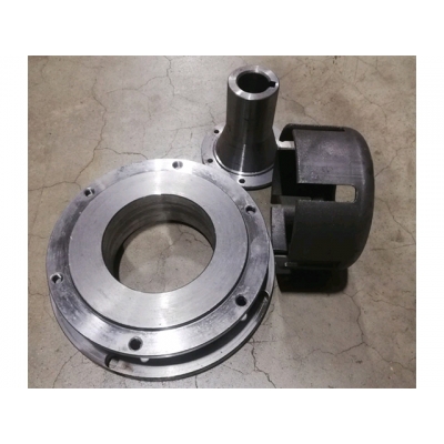 Комплект переходной для двигателя (9-16л.с., дизель, для МТЗ, на вал 25мм (втулка, ступица, корзина не склепаны между собой)) (0)