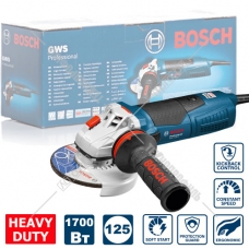 Угловая шлифмашина GWS 17-125 CI Professional BOSCH (060179G002)