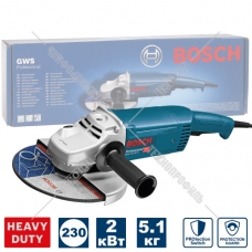 Угловая шлифмашина GWS 20-230 H Professional BOSCH (0601850107)