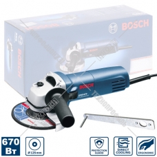 Угловая шлифмашина GWS 670 Professional BOSCH (0601375606)