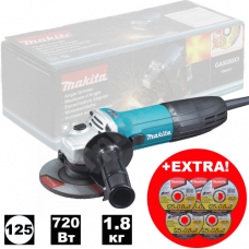 Угловая шлифмашина GA5030X3 (GA 5030 X3) MAKITA