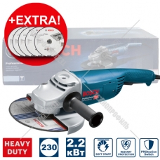Угловая шлифмашина GWS 22-230 JH Professional BOSCH (0601882203)