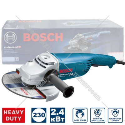 Угловая шлифмашина GWS 24-230 JH Professional BOSCH (0601884203)