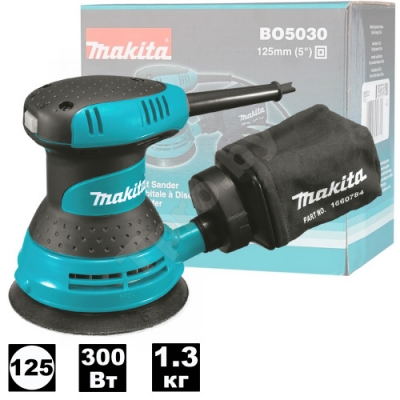 Эксцентриковая шлифмашина BO5030 (BO 5030) MAKITA