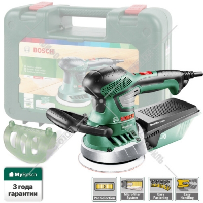 Эксцентриковая шлифмашина PEX 400 AE BOSCH (06033A4000)