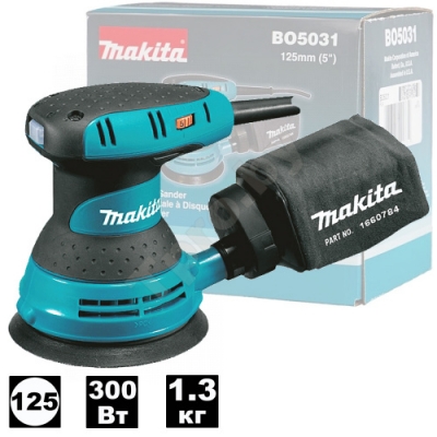 Эксцентриковая шлифмашина BO5031 (BO 5031) MAKITA