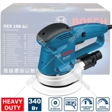 Эксцентрикоиая шлифмашина GEX 150 АС Professional BOSCH (0601372768)