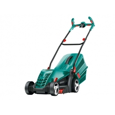 Газонокосилка электрическая BOSCH ARM 37 (1400 Вт, шир.37 см, выс. 20-70 мм, пластм. корпус, без мульчир., травосборник 40 л)