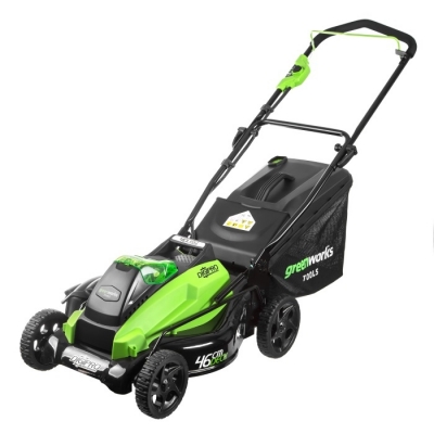 Газонокосилка аккумуляторная Greenworks GD40LM45, 40V, 45 см, с 1хАКБ 6 А.ч. и ЗУ
