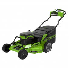 Газонокосилка Greenworks GC82LM30S 82V (76 см) самоходная аккумуляторная, без АКБ и ЗУ