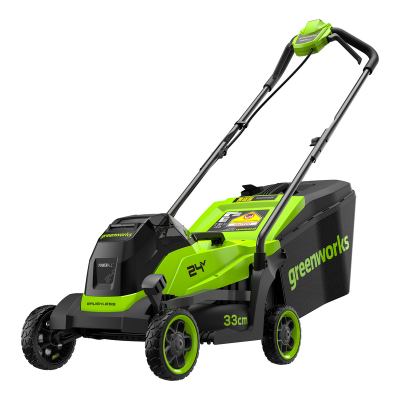 Газонокосилка Greenworks GD24LM331 24V (33 см) аккумуляторная, без АКБ и ЗУ
