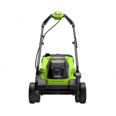 Газонокосилка Greenworks GD24LM331K5 24V (33 см) аккумуляторная, c АКБ 5 А/ч и ЗУ