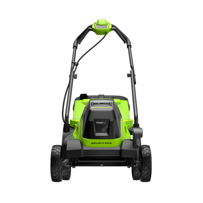 Газонокосилка Greenworks GD24LM331K5 24V (33 см) аккумуляторная, c АКБ 5 А/ч и ЗУ