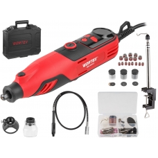 Гравер электрический WORTEX MG 3217 E в чем.+аксессуары 130 Вт, 10000-35000 об/мин, цанга 3,2 + БЗП