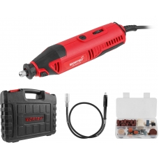 Гравер электрический WORTEX LX MG 3214-1 E в чем.+аксессуары 130 Вт,10000-35000 об/мин,цанги 3,0/3,2