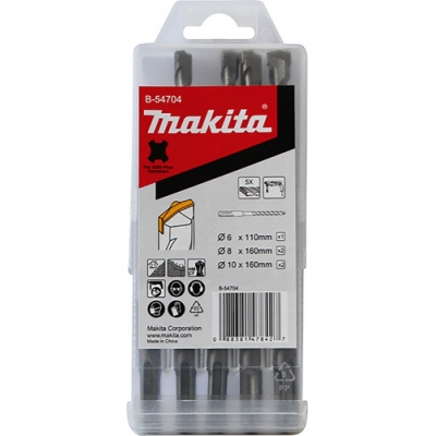 Набор буров SDS-Plus Centering Tip, 5 шт (6/2*8/2*10 мм) MAKITA (B-54704)
