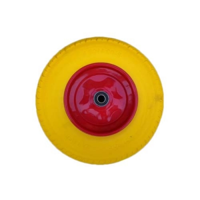 Колесо 4.00-8 полиуретановое для тачки (ось 20/75)