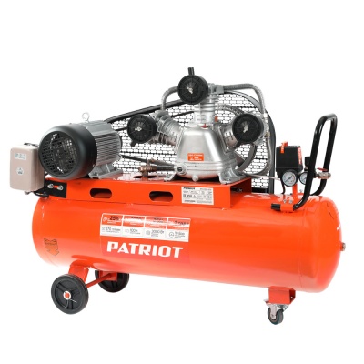 Компрессор поршневой ременной Patriot PTR 100-670