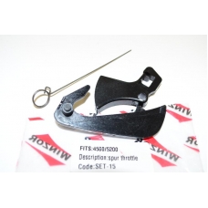 Курок газа для китайской бензопилы 4500/5200