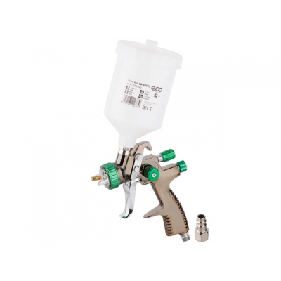Краскораспылитель ECO SG-3000L (LVLP, сопло ф 1.4 мм, верх. бак 600 мл)