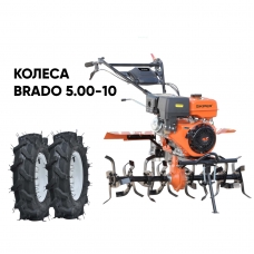 Культиватор SKIPER SP-1600S + колеса BRADO 5.00-10 (комплект)
