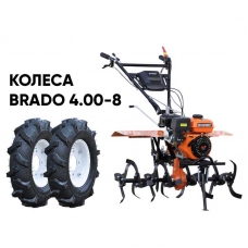 Культиватор SKIPER SP-850S + колеса BRADO 4.00-8 (комплект)