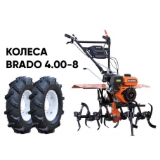Культиватор SKIPER SP-850S + колеса BRADO 4.00-8 (комплект)