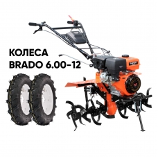 Мотоблок SKIPER SP-1400SE EXPERT + колеса BRADO 6.00-12 (комплект)