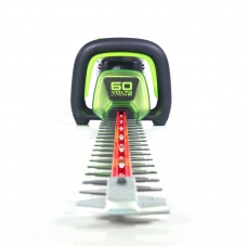 Кусторез Greenworks GD60HT66K4 60V (66 см) аккумуляторный, с АКБ 4 А/ч и ЗУ