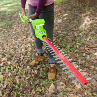 Кусторез Greenworks G24PH51K5 24V (51 см) аккумуляторный , c АКБ 5 А/ч и ЗУ