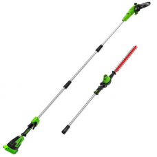 Высоторез-Кусторез 2в1 Greenworks G40PSH 40V (51 см / 25 см) аккумуляторный, без АКБ и ЗУ