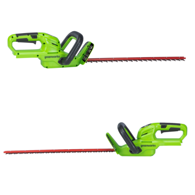 Кусторез Greenworks G24HT56K2 24V (56 см) аккумуляторный, с АКБ 2 А/ч и ЗУ