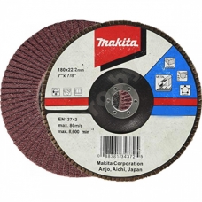 Лепестковый шлифкруг 180x22,23 мм P40 (плоский) MAKITA (D-27333)