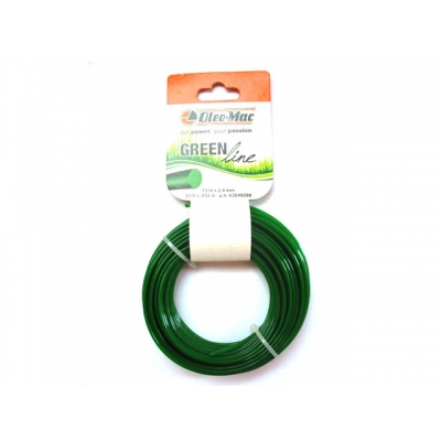 Леска ф 2.0 мм х 15 м кругл. сеч. Greenline OLEO-MAC