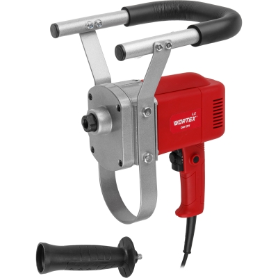 Миксер-дрель WORTEX LX DM 1211 в кор. 1200 Вт, 0-750 об/мин., M14, П-образн. рукоять