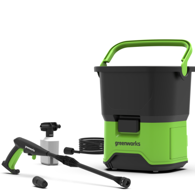 Мойка высокого давления Greenworks 40V, GDC40, 70бар, аккумуляторная, без АКБ и ЗУ