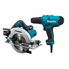 Набор электроинструментов MAKITA DK 0118 в кор. (DF0300, HS7600)
