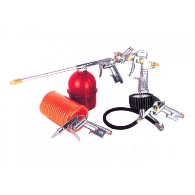 Набор пневмоинструмента ECO SGK-5 (5 предметов,верх. бак)