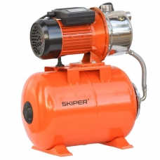 Станция водоснабжения автоматическая Skiper JET120S (1300 Вт, 3600 л/ч, 24 л, нерж)