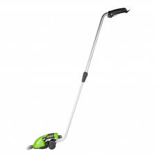 Ножницы садовые Greenworks G7,2GS 7.2V со встроенным аккумулятором на 2 А/ч и ручкой-удлинителем