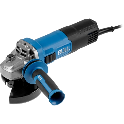 Одноручная углошлифмашина BULL WS 1219 в кор. 125 мм, 1800 Вт, плав. пуск., рег. об, конст. эл.
