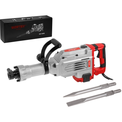 Отбойный молоток WORTEX DH 1445 в чем. 1400 Вт, 45 Дж, HEX 30, 1800 уд/мин
