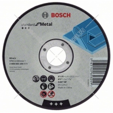 Отрезной круг 125х1,6х22,23 мм Standard for Metal BOSCH (2608603165)