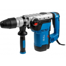 Перфоратор BULL BH 4002 в чем. 1250 Вт, 2-9 Дж, 40 мм, 3 реж. + 1 зуб., 1 сверло, SDS-max, рег. об.